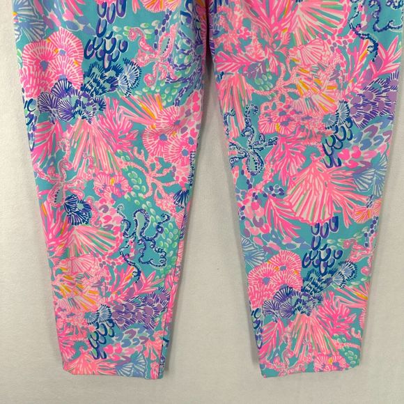 Lilly Pulitzer Emora Knit Pant Multi Splendor In The Sand Size M *Hemmed - Picture 13 of 16